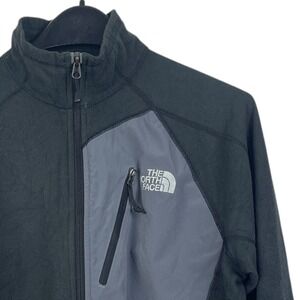The North Face Flashdry Mens M Performance 1/2‎ Zip Pullover Fleece Black